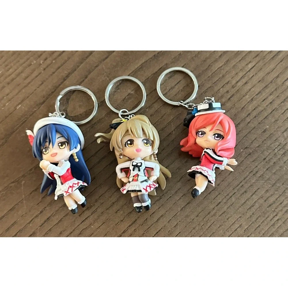 Set‎ of 3 LOVE LIVE! Mascot Anime Keychains